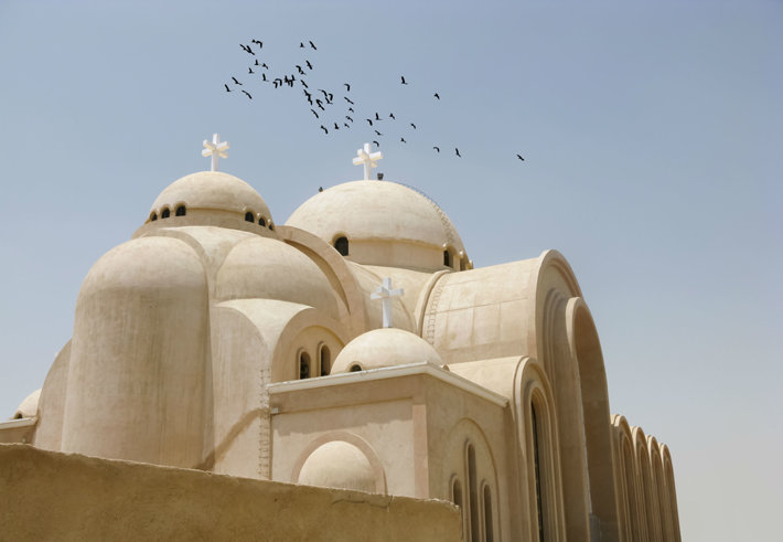 Saint Bishoy Monastery Cairo (by George Nazmi Bebawi Shutterstock.com)